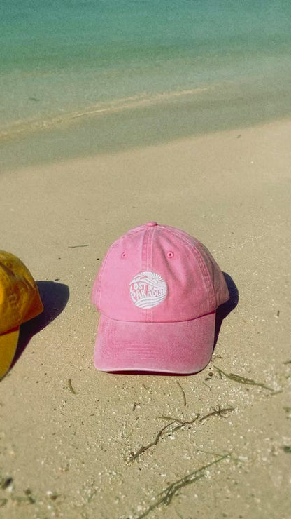 Lost in Paradise Yellow Dad Hat