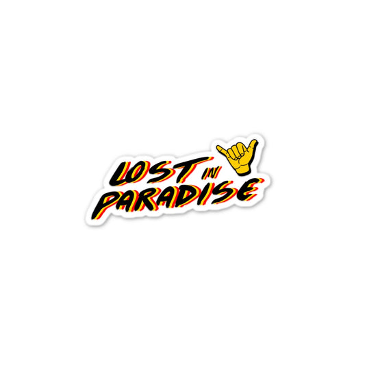 Lost in Paradise Classic Sticker