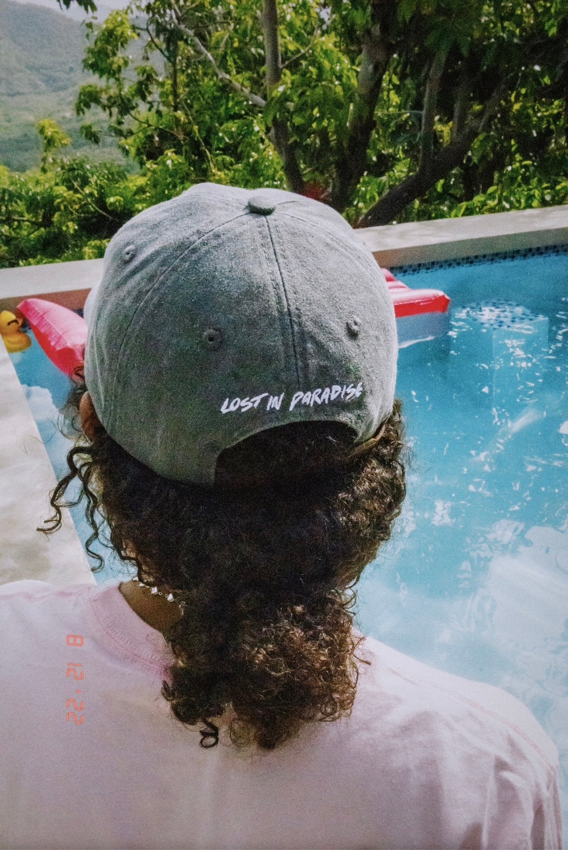 Sun and Wave Dad Hat