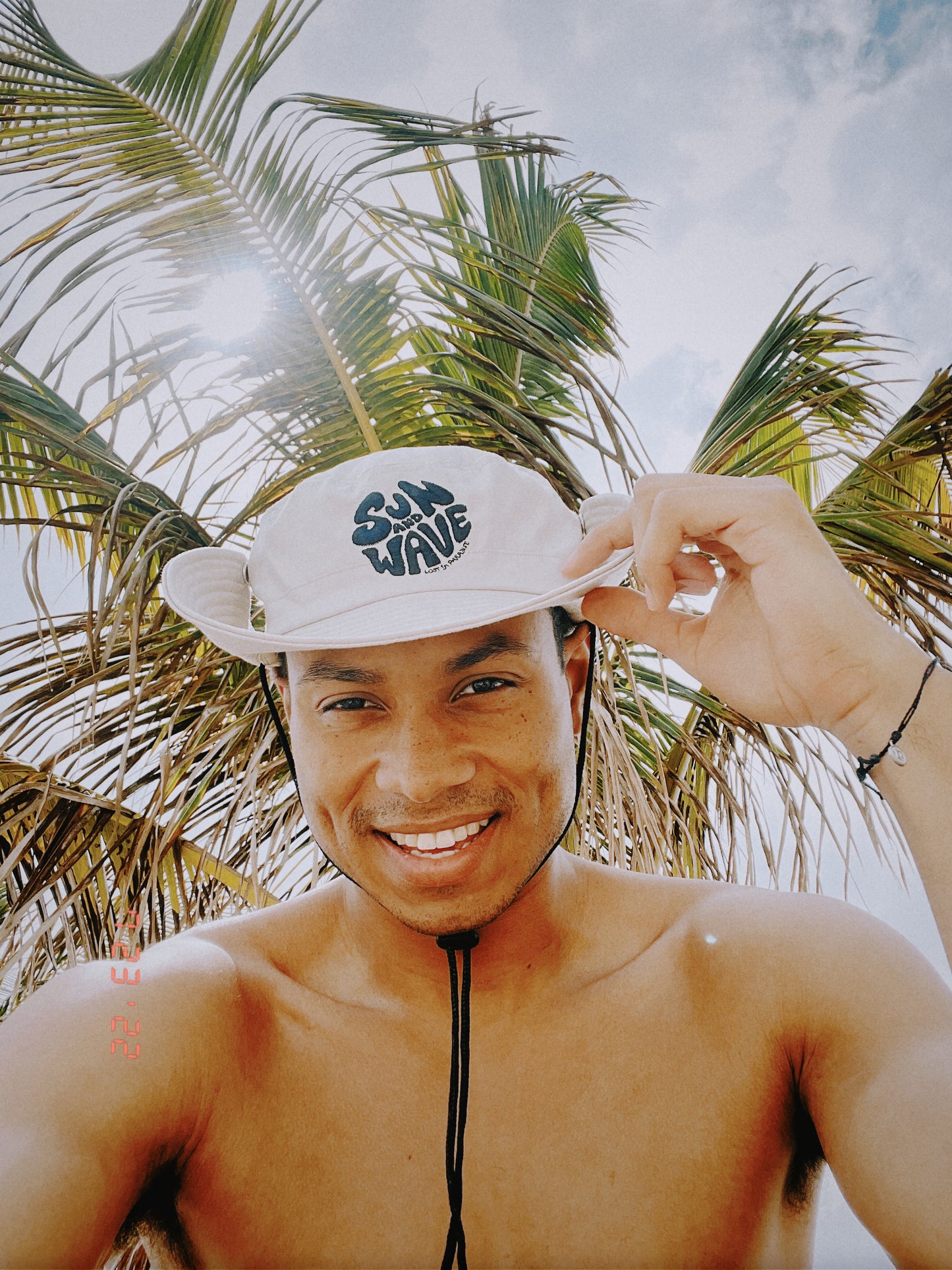 Sun And Wave Beach Bucket Hat